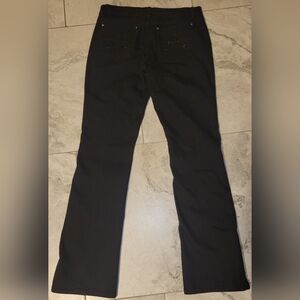 WHBM White House Black Market Noir Sleek Boot Jeans‎ Sz 6R